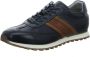 Bugatti Sneakers vrijetijdsschoen lage schoen veterschoen met contrast bies - Thumbnail 1