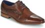 Bugatti Bruine Leren Schoenen Brown Heren - Thumbnail 2