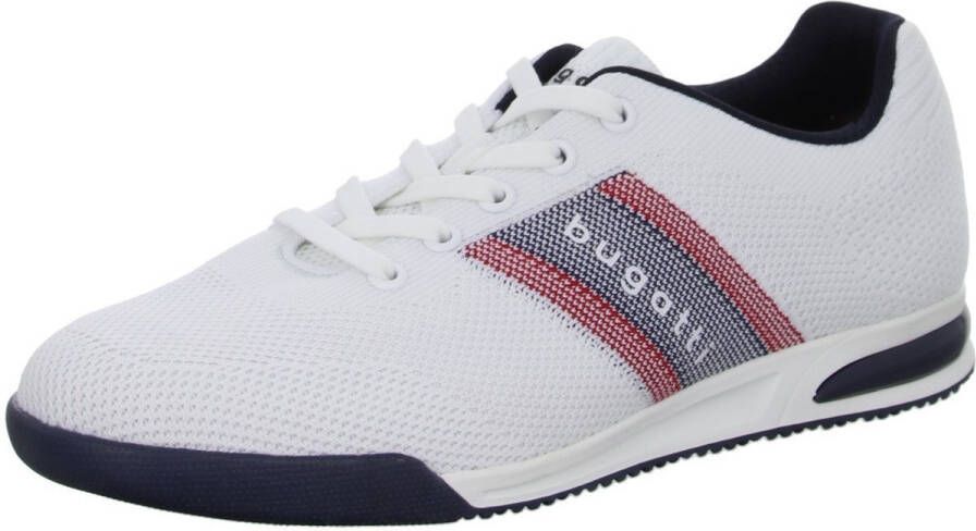 Bugatti Sneakers met labelprint model 'Trevor'