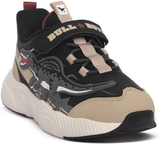 Bull Boys Lage Sneakers BEIGE NERO SPINOSAURO