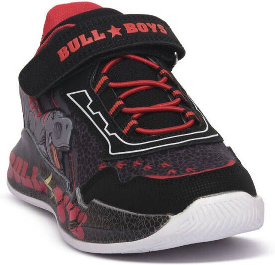 Bull Boys Lage Sneakers NERO T REX LUCI