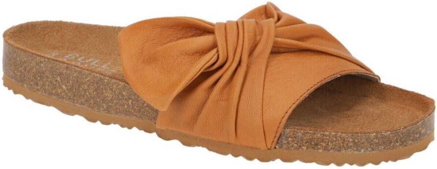 Bullboxer Flip Flop Women Tan Cognac 36 Slippers