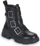 Bullboxer Aaf504 Veterboots Laarzen Met Veters Zwart - Thumbnail 4