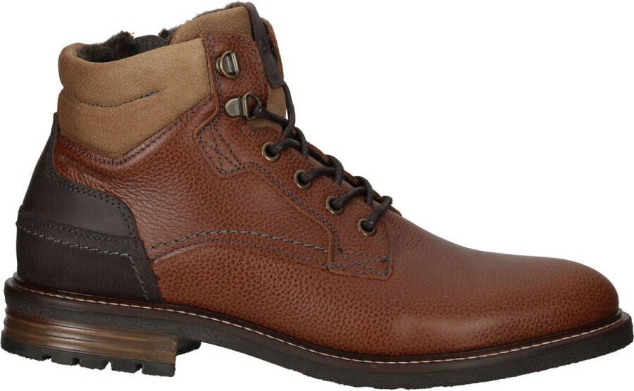 Bullboxer Stijlvolle Enkellaars Brown Heren