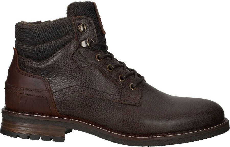 Bullboxer Stijlvolle Enkellaars Brown Heren