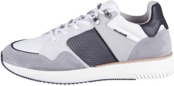 Bullboxer Geveterde Leren Sneaker Gray Heren