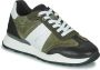 Bullboxer Aex002 Lage sneakers Leren Sneaker Jongens Groen - Thumbnail 3