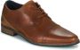 Bullboxer Lace-Up Male Tan Cognac 44 Veterschoenen - Thumbnail 2