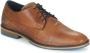 Bullboxer Lace-Up Men Tan Cognac 41 Veterschoenen - Thumbnail 2