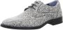 Bullboxer Lace-Up Male Black White Veterschoenen - Thumbnail 3