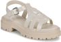 Bullboxer Plateau sandal 171001F2S_ Beige Dames - Thumbnail 2