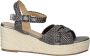 Bullboxer Sandal with heel 268013F2T_ Grijs Dames - Thumbnail 3