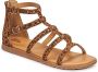 Bullboxer Bruin Tinten Agg021f1s Sandalen Meisjes Bruin - Thumbnail 4