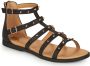 Bullboxer Alm015 Sandalen Meisjes Kids Zwart - Thumbnail 4