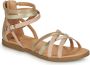 Bullboxer Sandal Kids Unisex Pink Gold 35 Sandalen - Thumbnail 3