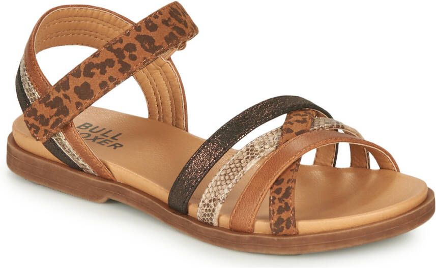 Bullboxer sandalen cognac Bruin Meisjes Imitatieleer Meerkleurig 32 - Foto 7