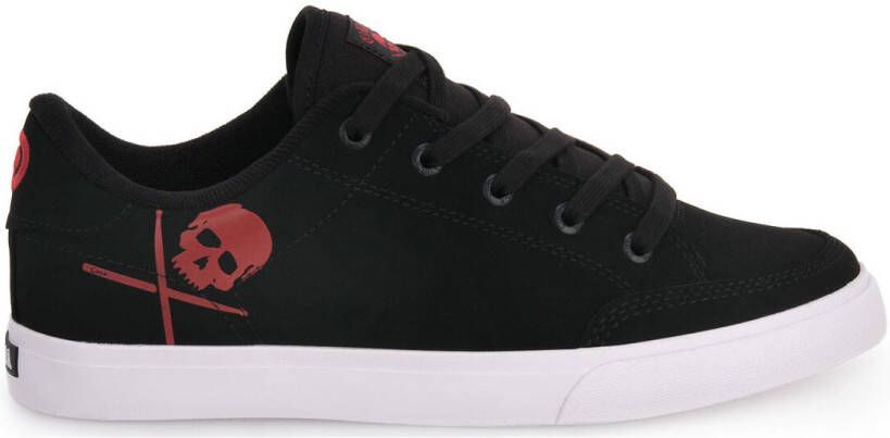 C1rca Skateschoenen BLK RED WHITE BUCKLER