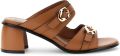 Café Noir Sandalen met hakken C1MA9955 - Bruin