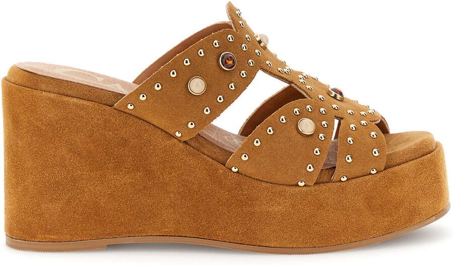 Café Noir Sandalen met sleehak C1GA6920