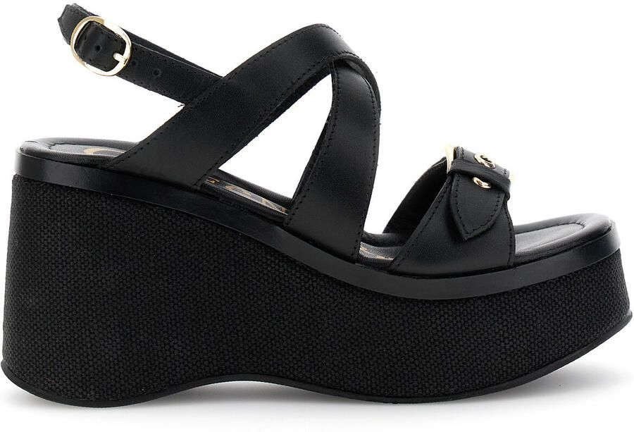 Café Noir Sandalen met sleehak C1GE1023