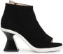 CafèNoir Dames Enkellaars Lf5009 Black Dames - Thumbnail 6