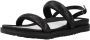 CafèNoir Flat Sandals Brown Black Dames - Thumbnail 4