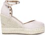 Café Noir Wedges in roze voor Dames - Thumbnail 1
