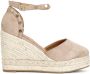 Café Noir Wedges in roze voor Dames - Thumbnail 1