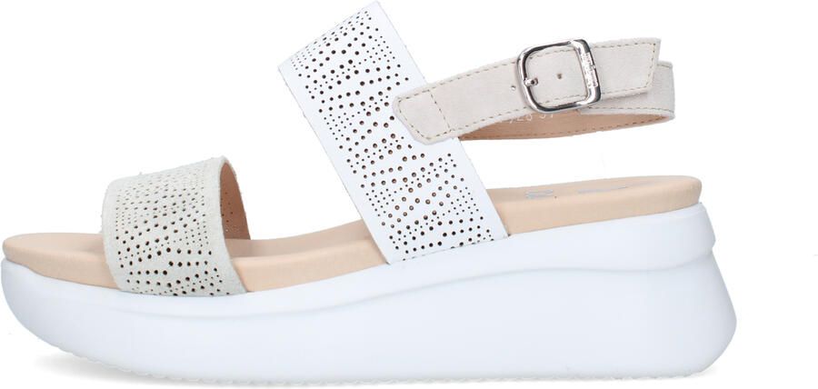 CallagHan Sandalen met sleehak 29928