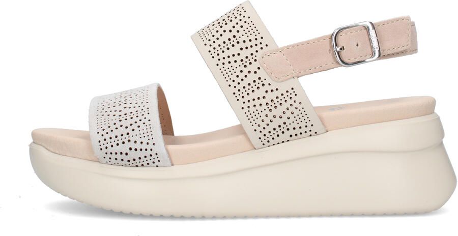 CallagHan Sandalen met sleehak 29928
