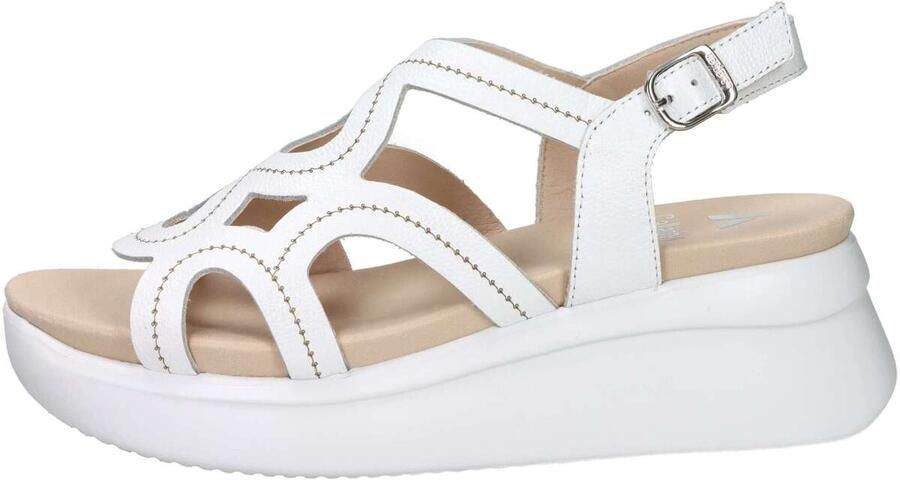 CallagHan Sandalen met sleehak 29929