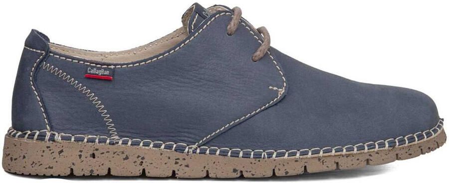 Callaghan Fluwelen Sneaker Lichtgewicht Flexibel Comfortabel Blue Heren - Foto 2