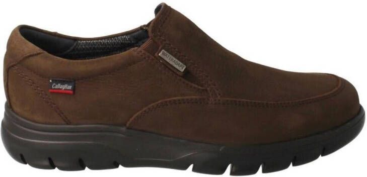 Callaghan Bruine Regen Mocassins Mannen Suède Rubberen Zool Brown Heren - Foto 3