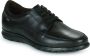 Callaghan Leren Sneakers Vetersluiting Black - Thumbnail 2