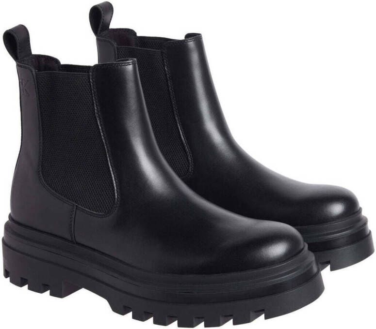 Calvin Klein Jeans Zwarte Chelsea Enkellaarzen voor Mannen Black Heren - Foto 2