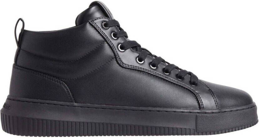 Calvin Klein Jeans Chunky High Top Zwarte Enkellaarzen Black Heren
