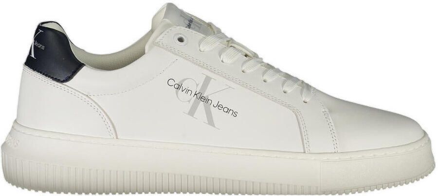 Calvin Klein Plateausneakers SEAMUS 20L vrijetijdsschoen lage schoen veterschoen met contrast bies