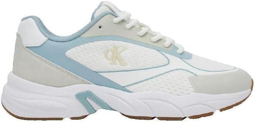 Calvin Klein Jeans Lage Sneakers Baskets Retro Tennis Knit Mg