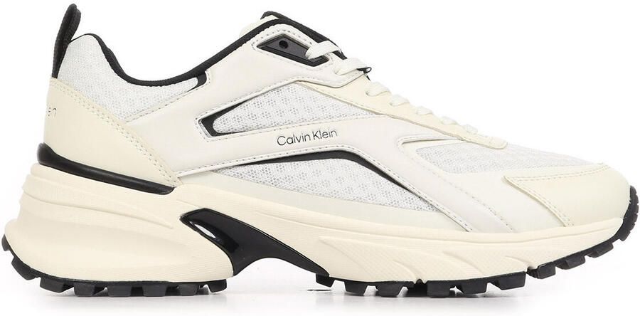 Calvin Klein Jeans Lage Sneakers Sport Zapatillas Mujer Modèle Hike Run Ckstripe Mesh - Foto 2