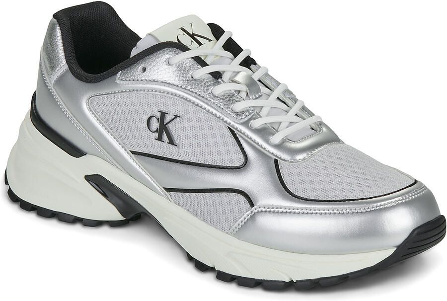 Calvin Klein Jeans Lage Sneakers HIKE RUNNER LACEUP MESH MIX MET - Foto 2