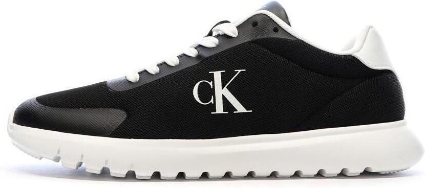 Calvin Klein Sneakers 3 EVA RUNNER MESH vrijetijdsschoen lage schoen veterschoen met contrast bies