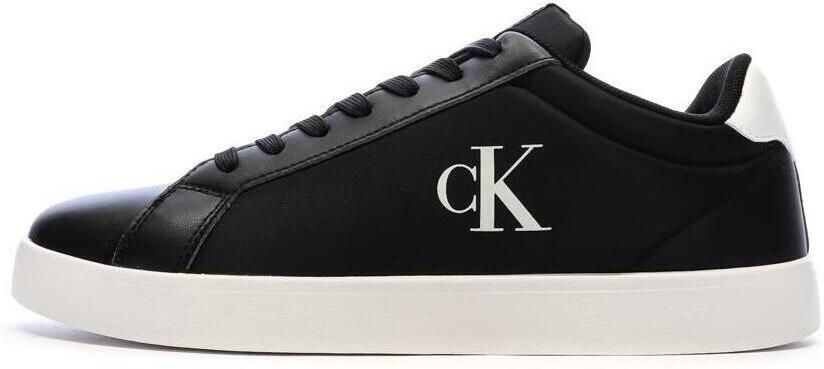 Calvin Klein Plateausneakers 3 CUPSOLE PU vrijetijdsschoen halfschoen veterschoen met gepolsterde schacht