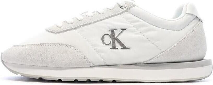Calvin Klein Footwear Retro Runner Ess Schoenen Wit Man - Foto 4