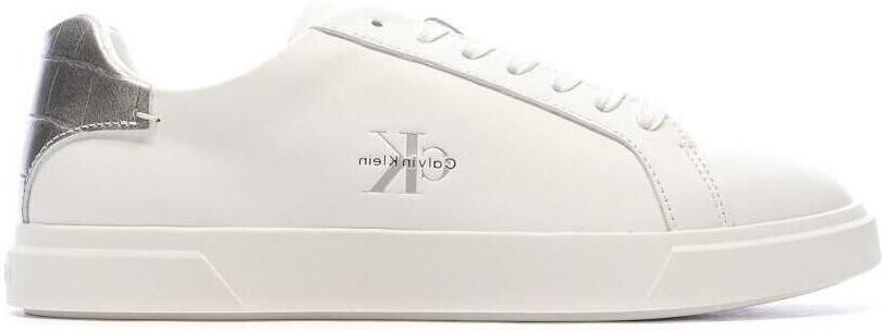 Calvin Klein Sneakers laag basaltgrijs zwart wit
