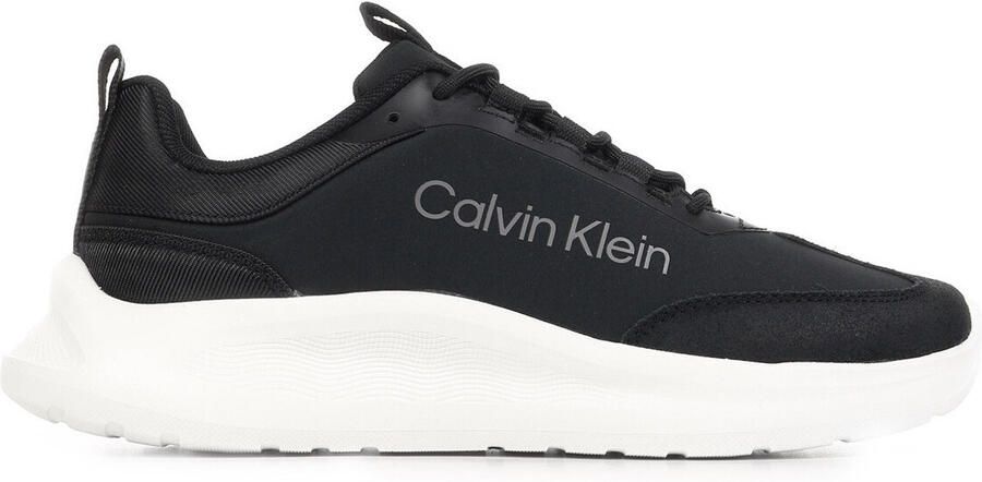 Calvin Klein Jeans Lage Sneakers Sport Zapatillas Mujer Modèle Light Eva Runner Nyl-sue - Foto 2