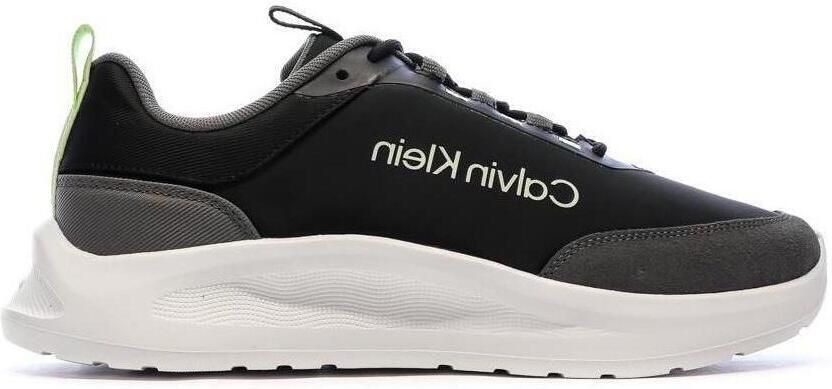 Calvin Klein Sneakers laag donkergrijs zwart wit