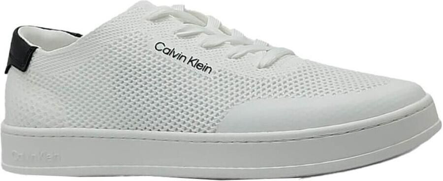 CK Calvin Klein Sneakers met labeldetails en vetersluiting