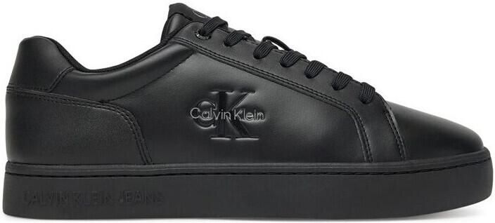Calvin Klein Sneakers CLASSIC CUPSOLE MONO LTH Vrijetijdssneaker lage schoen veterschoen in klassieke look - Foto 2
