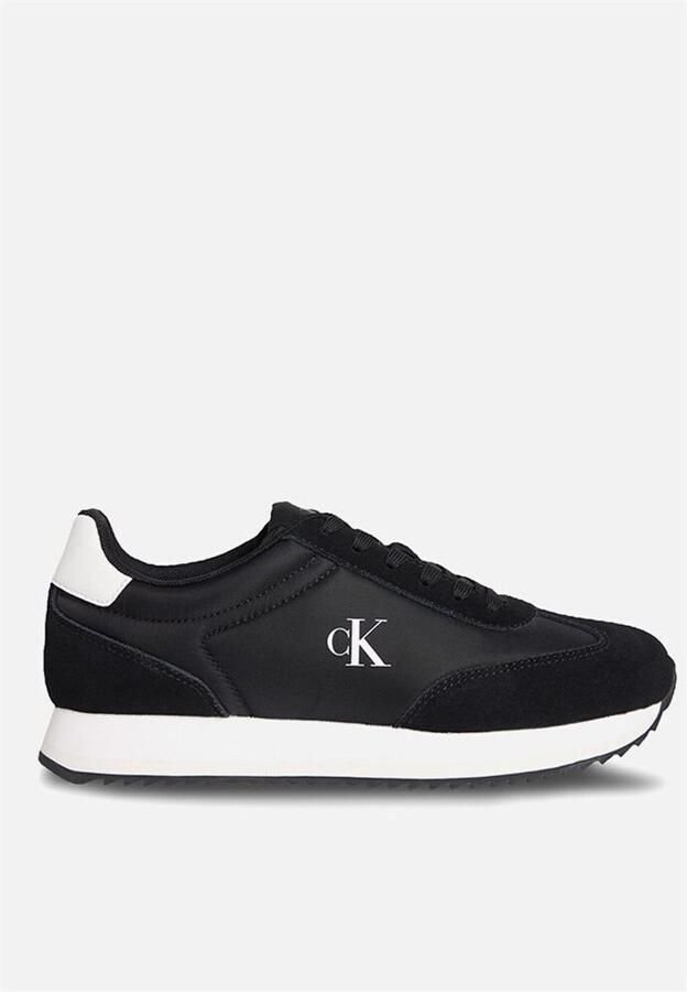 Calvin Klein Sneakers RUNNER LACEUP MG NYLON MIX Veterschoen lage schoen Runner-Sneaker met CK-logo aan de zijkant - Foto 4