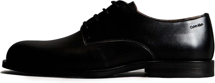 Calvin Klein Veterschoenen ESS RUBBER DERBY LTH Kostuumschoen zakelijke veterschoen klassieke veterschoen met CK-merklogo - Foto 6